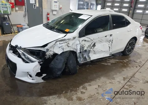 2015 Toyota Corolla S Plus from USA, damaged, VIN 2T1BURHE4FC349565